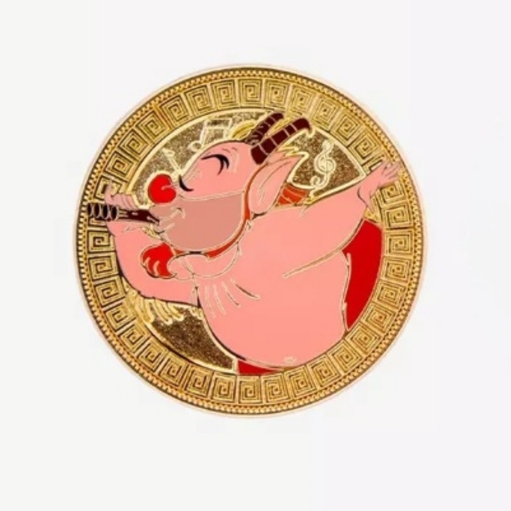 Disney Hercules Coin Box Enamel Pin Phil Character